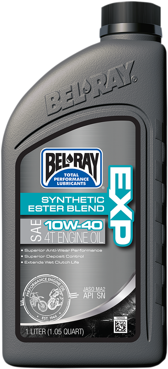 EXP Synthetic Blend 4T Oil - 10W-40 - 1 L