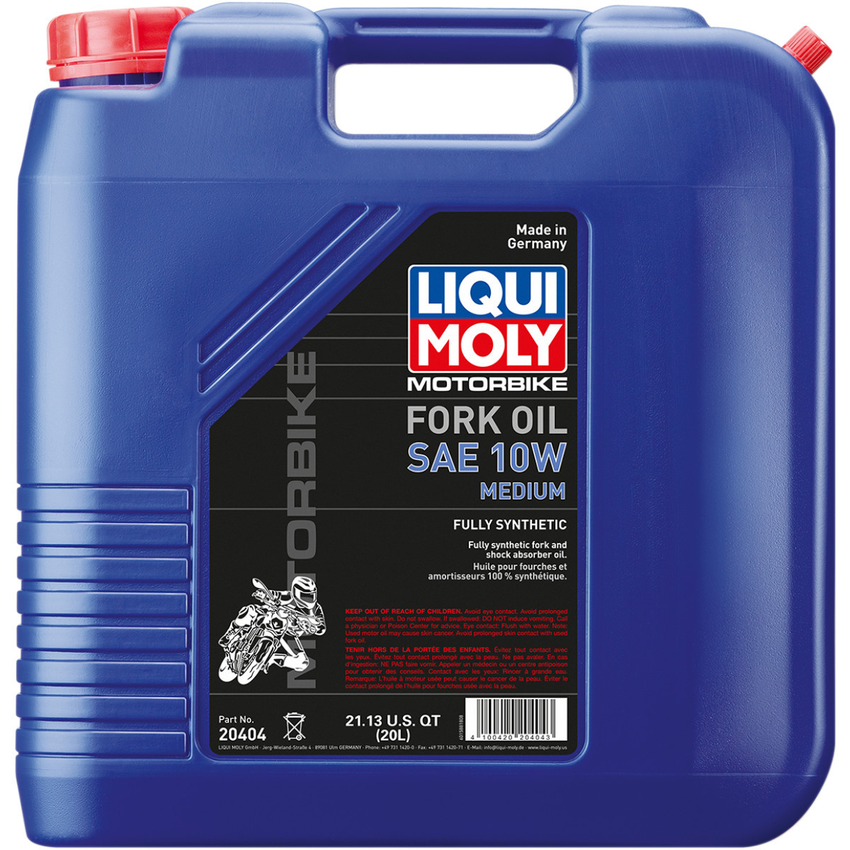 Liqui Moly #20404 - Medium Fork Oil - 10W - 20L