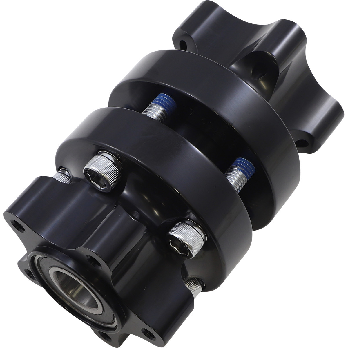 Arlen Ness #71-604 - Hub - Cartridge - Front/Dual Disc - Black - '00-'07 Touring