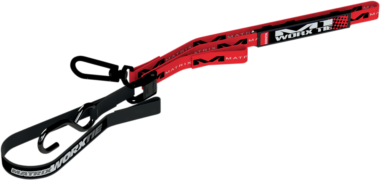Worx Tie-Downs - 1" - Red
