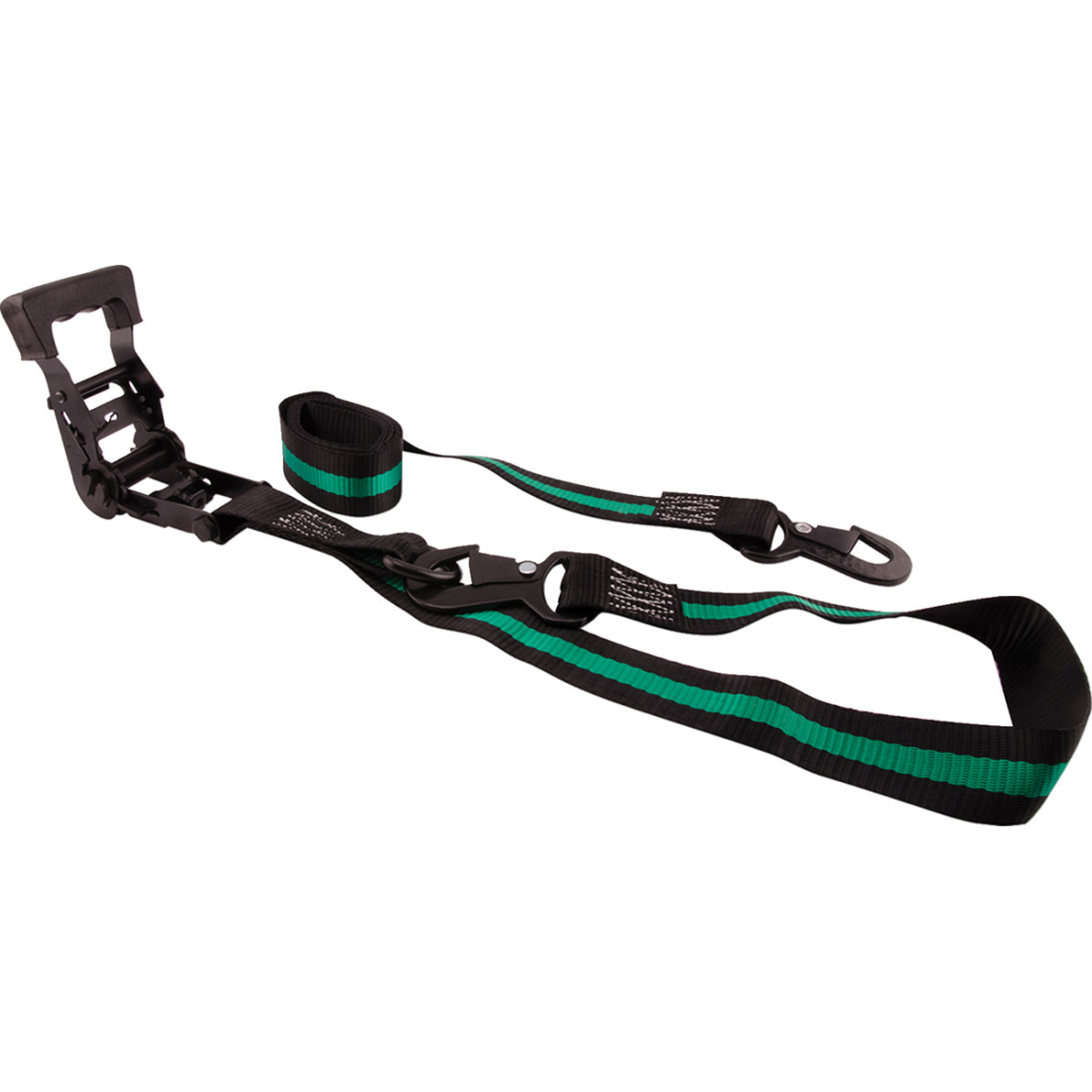 Erickson #05716 - Ratchet Tie-Downs - 1-1/2" x 8' - Black