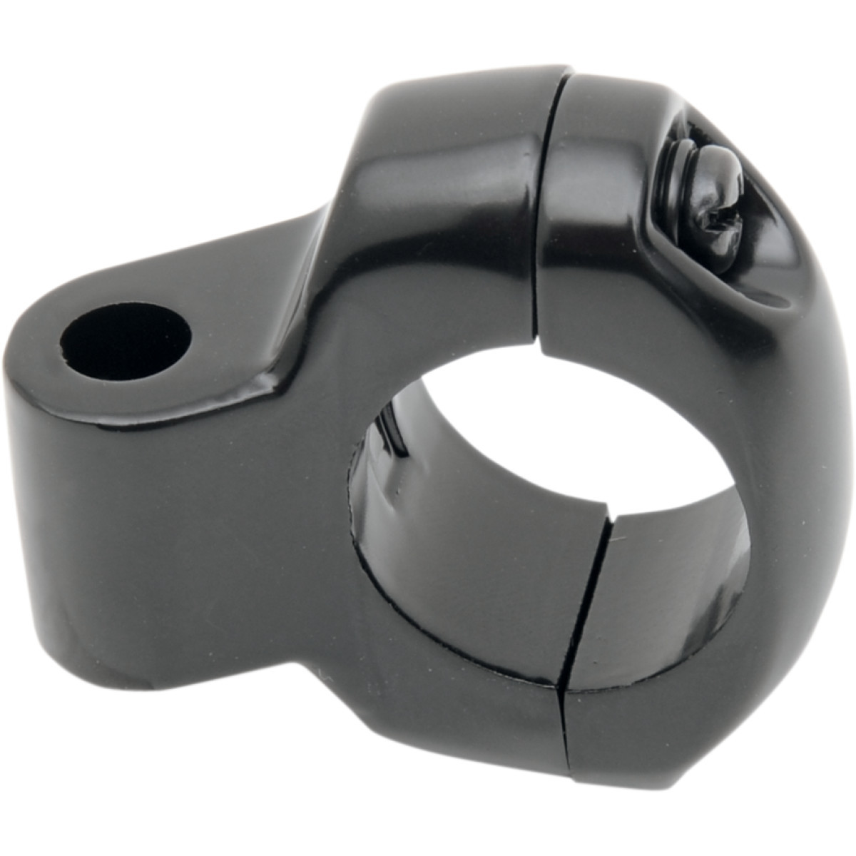 Drag Specialties - Mirror Clamp - Miller's - Two-Piece - Black