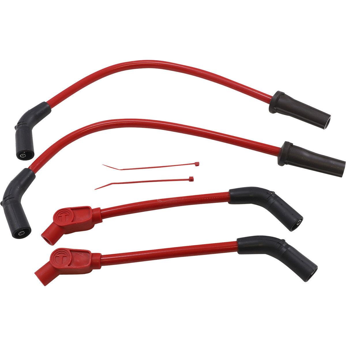 Sumax #S49238 - Spark Plug Wires - 10.4 mm - Red