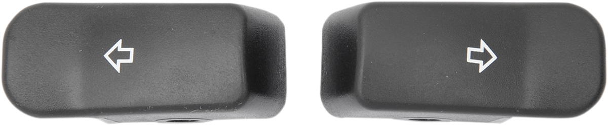 Turn Signal Switch Extension Caps - 11-17 - Black