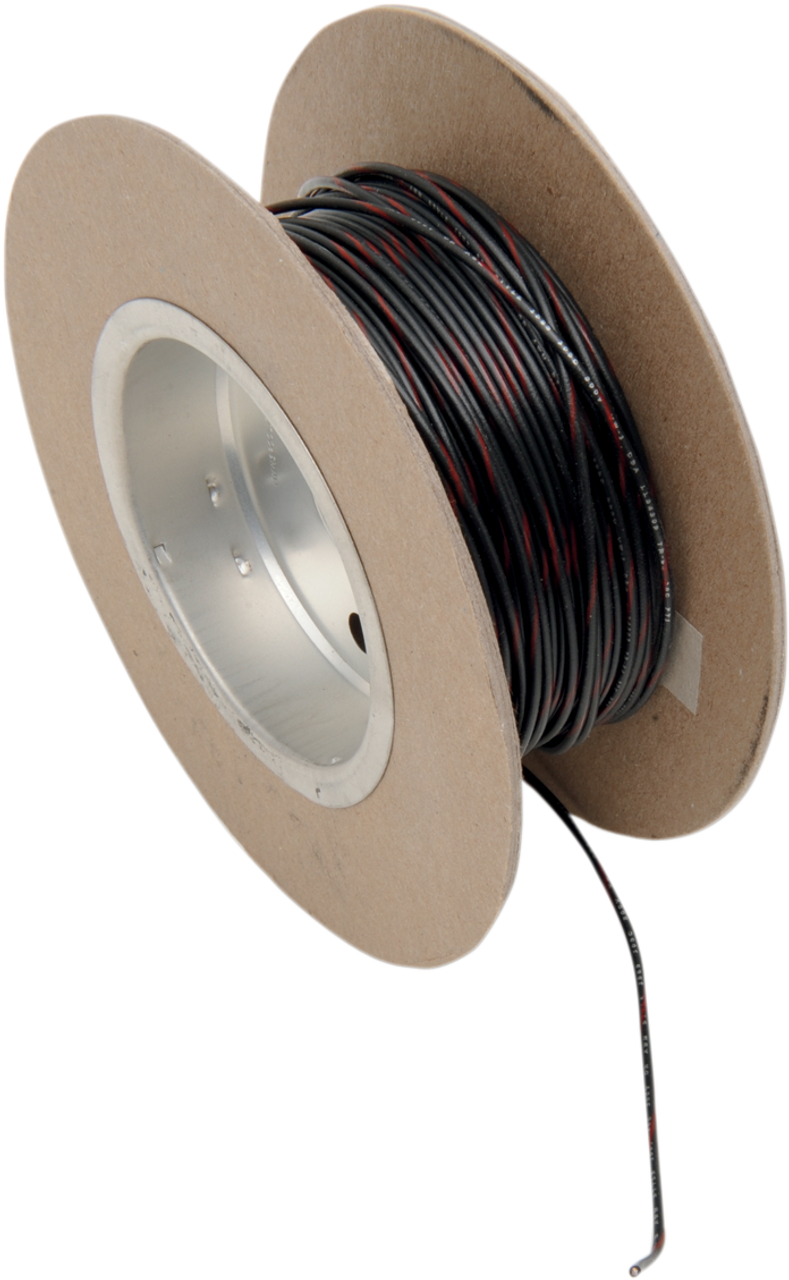 100 Wire Spool - 18 Gauge - Black/Red