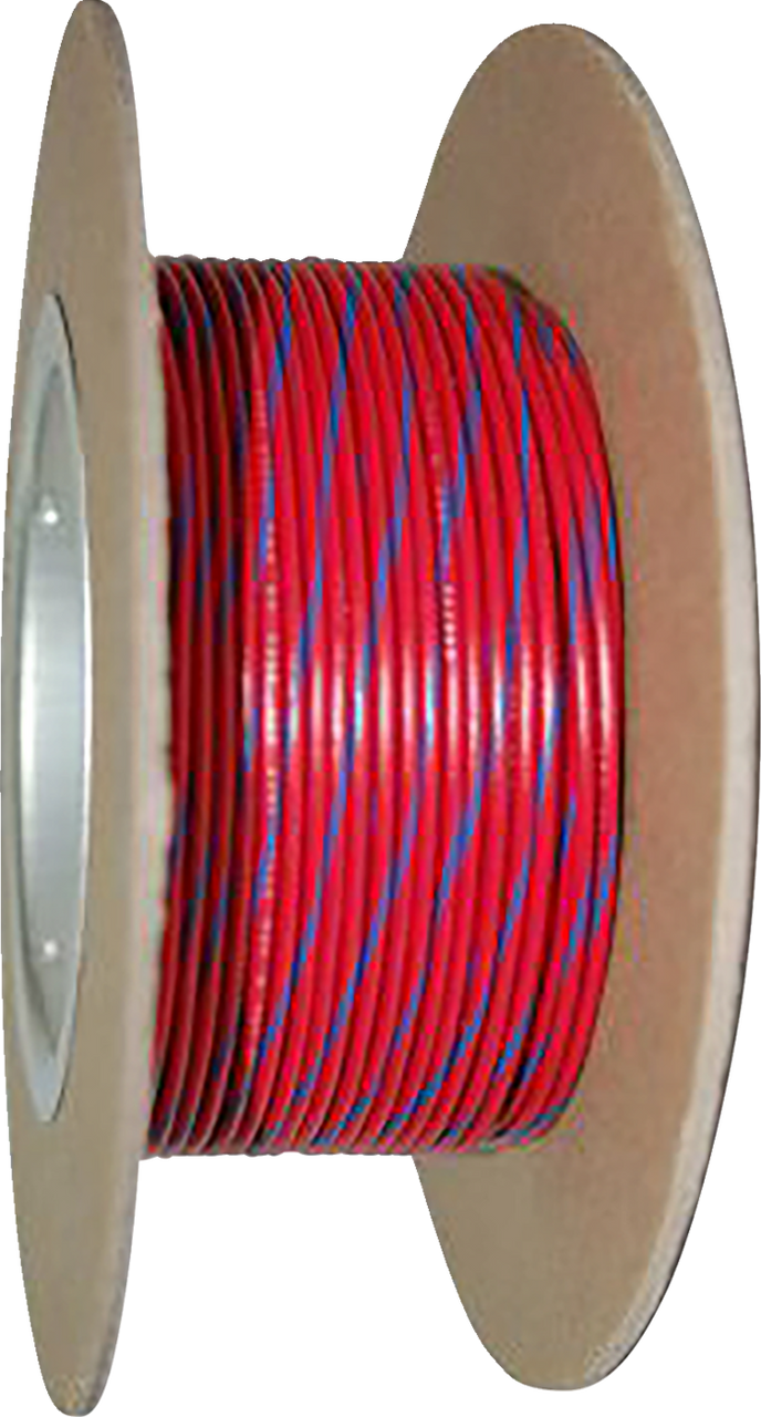 100 Wire Spool - 18 Gauge - Red/Blue
