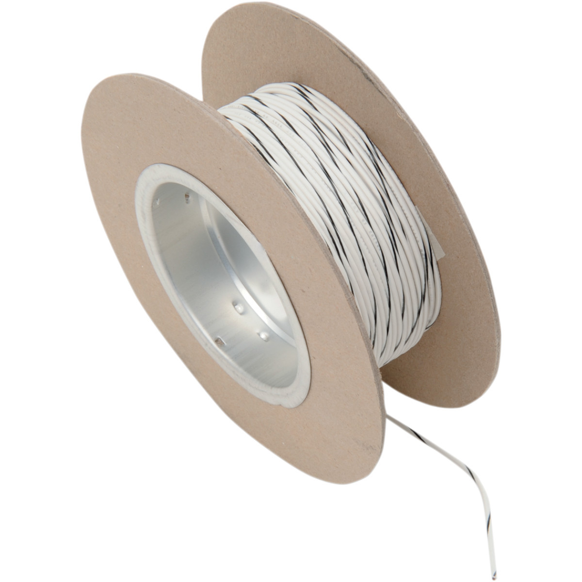 Namz #NWR-90-100 - 100' Wire Spool - 18 Gauge - White/Black