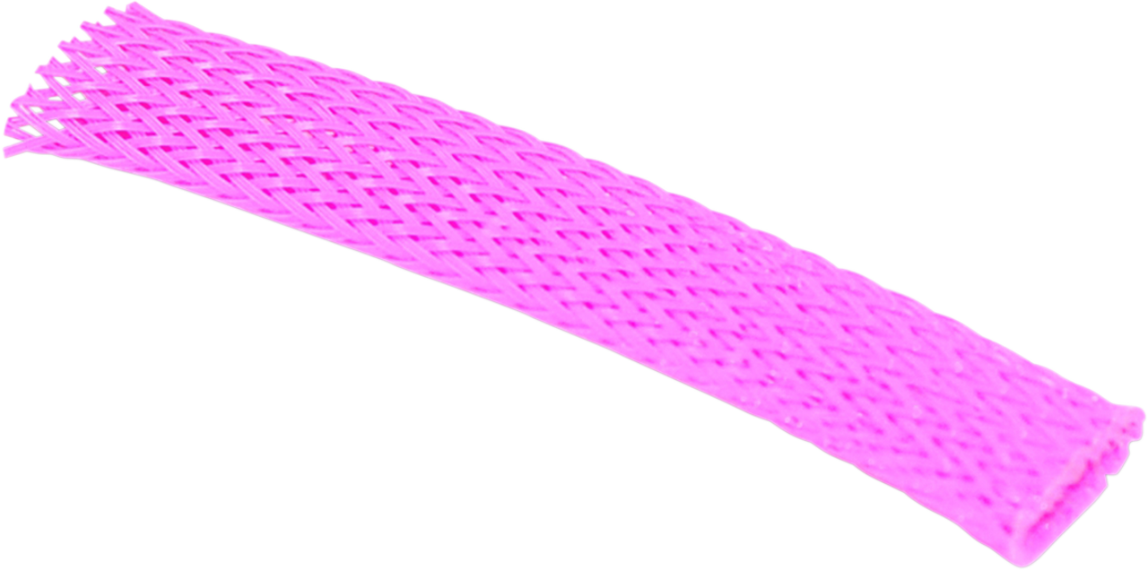 Braided Flex Sleeving - Pink