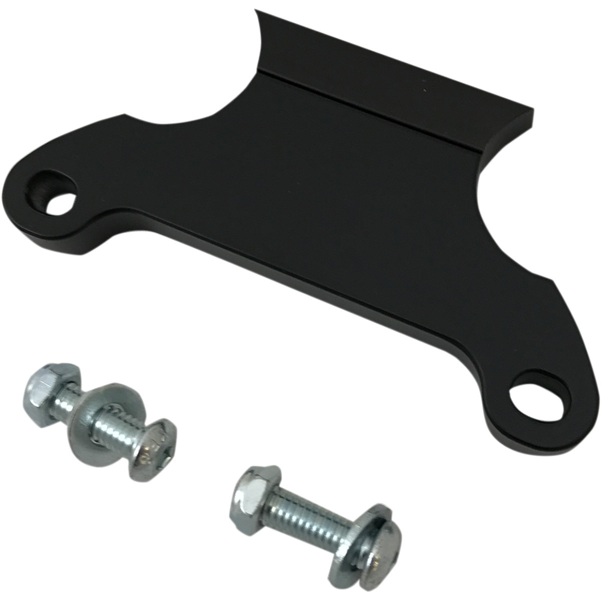 LA Choppers #LA-7390-02M - T-Bar Gauge Mount - Flat Black - 1.5" Diameter