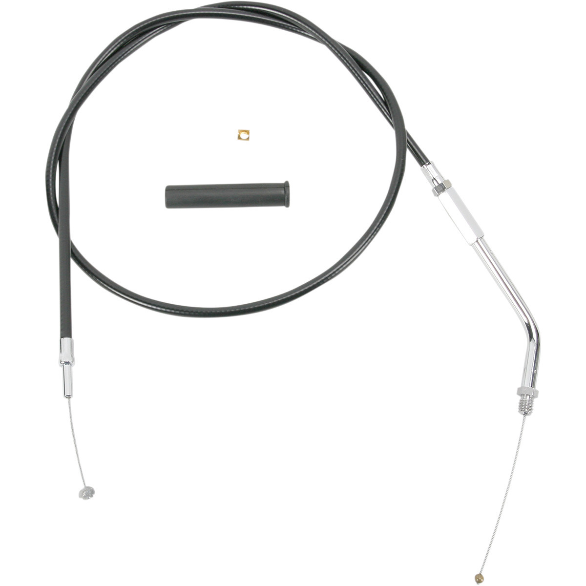 Drag Specialties - Black Vinyl Throttle Cable - 32-1/2"