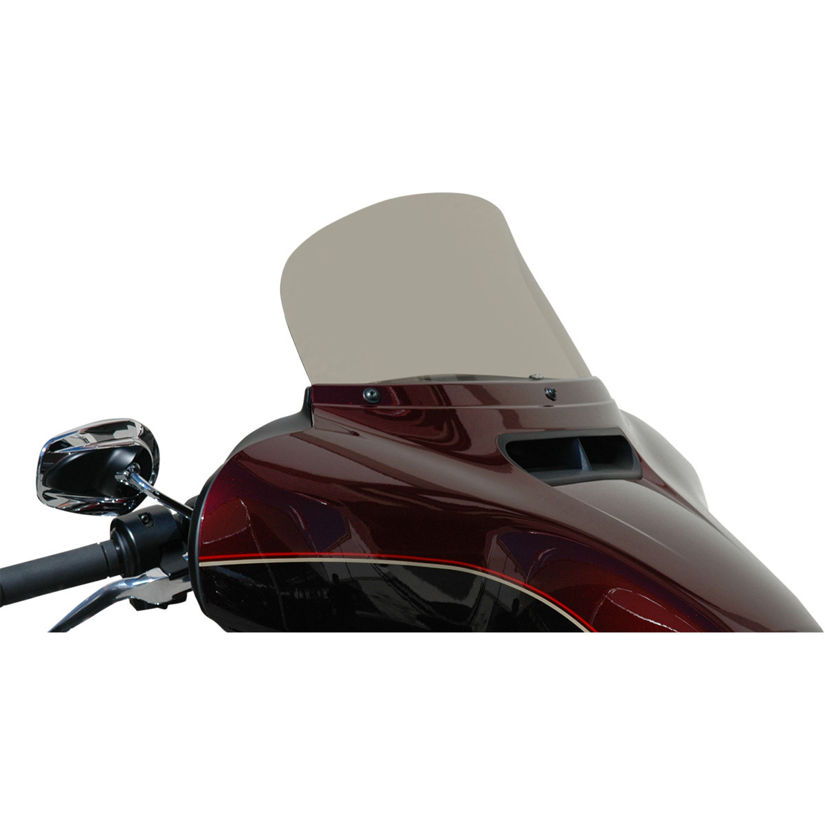 Wind Vest #65-8010 - Windshield - 8" - Light Smoke