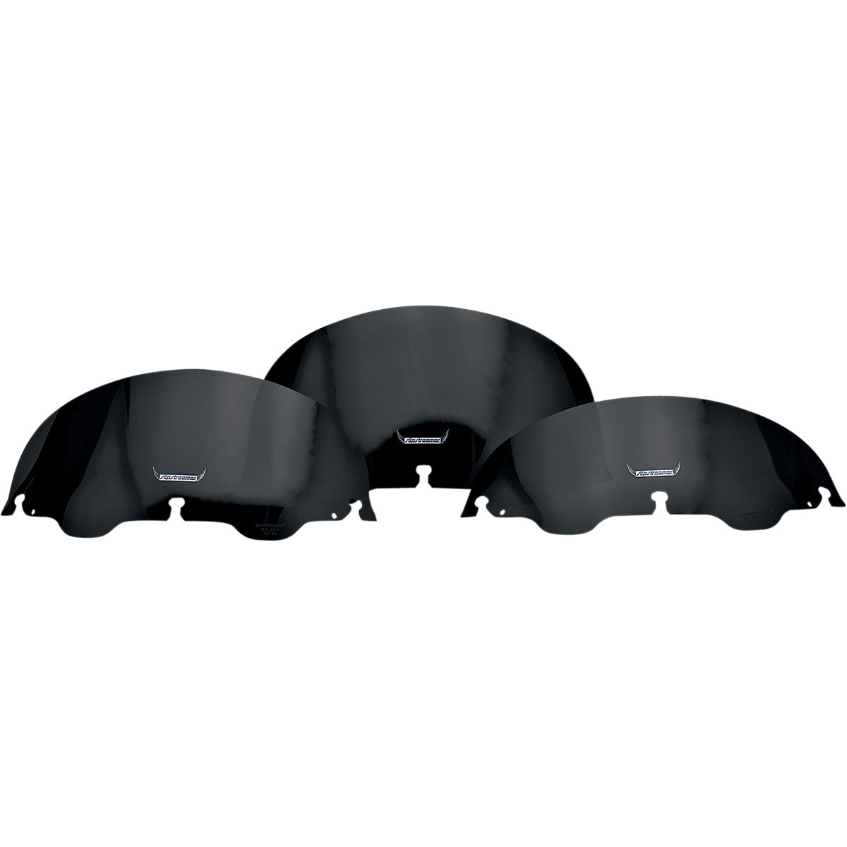 Slipstreamer #S-235-6DS - Windshield - 6" - Dark Smoke - FLHT/X