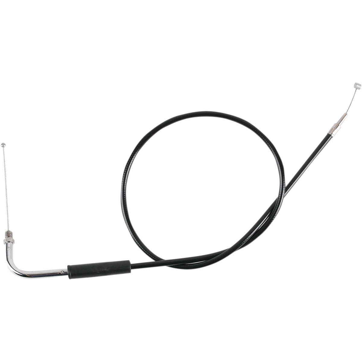Drag Specialties - Black Vinyl Throttle Cable - 33"