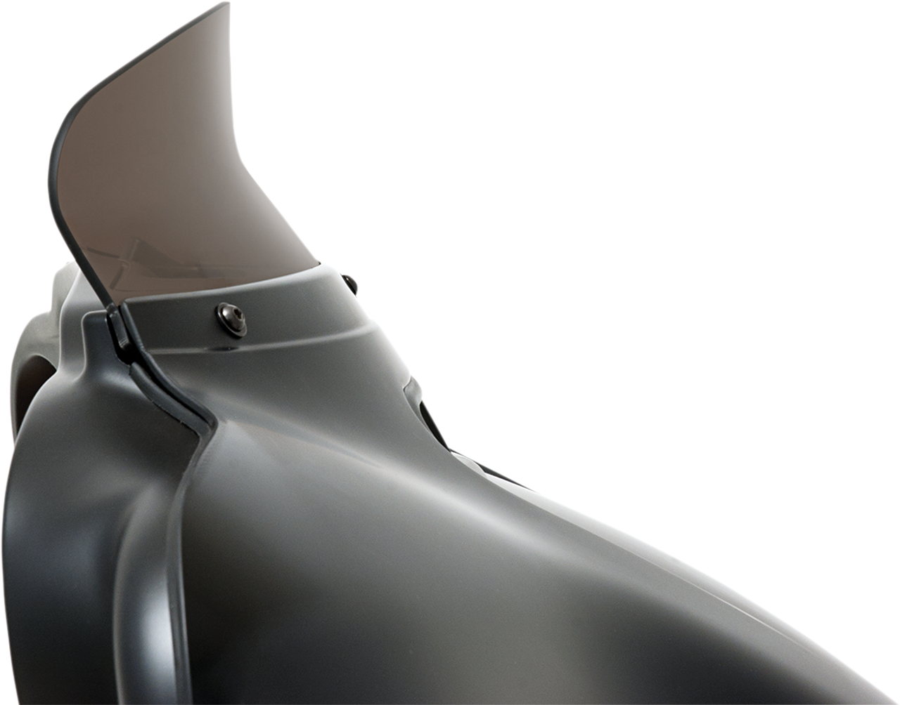 Spoiler Windshield - 4.5" - Smoke - FLH 14+
