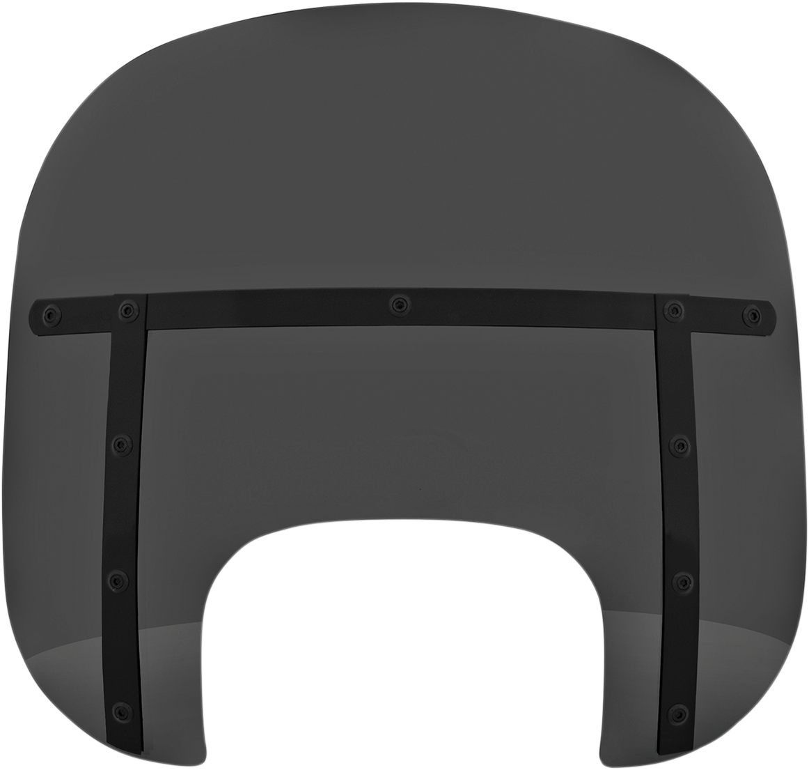 Fats Windshield - Dark Black Smoke/Night Shades - 13" - FLFB/S