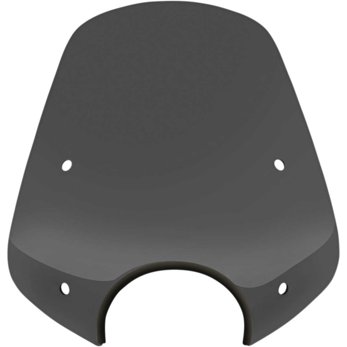 Memphis Shades #MEP51110 - Del Rio Windshield - Dark Black Smoke