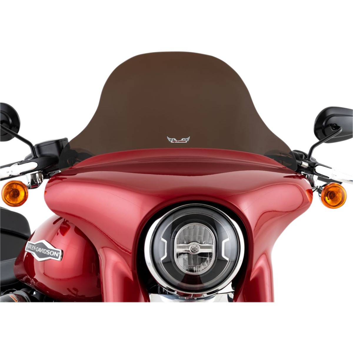 Slipstreamer #T-239-8DS - Windshield - 8" - Dark Smoke - FLSB