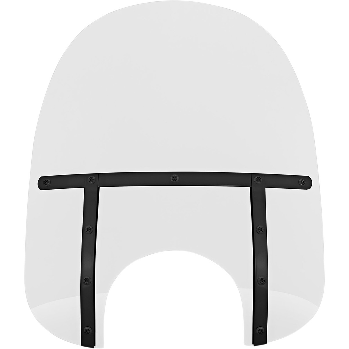 Memphis Shades #MEB3710 - Fats Windshield - 19" - Headlight - Clear
