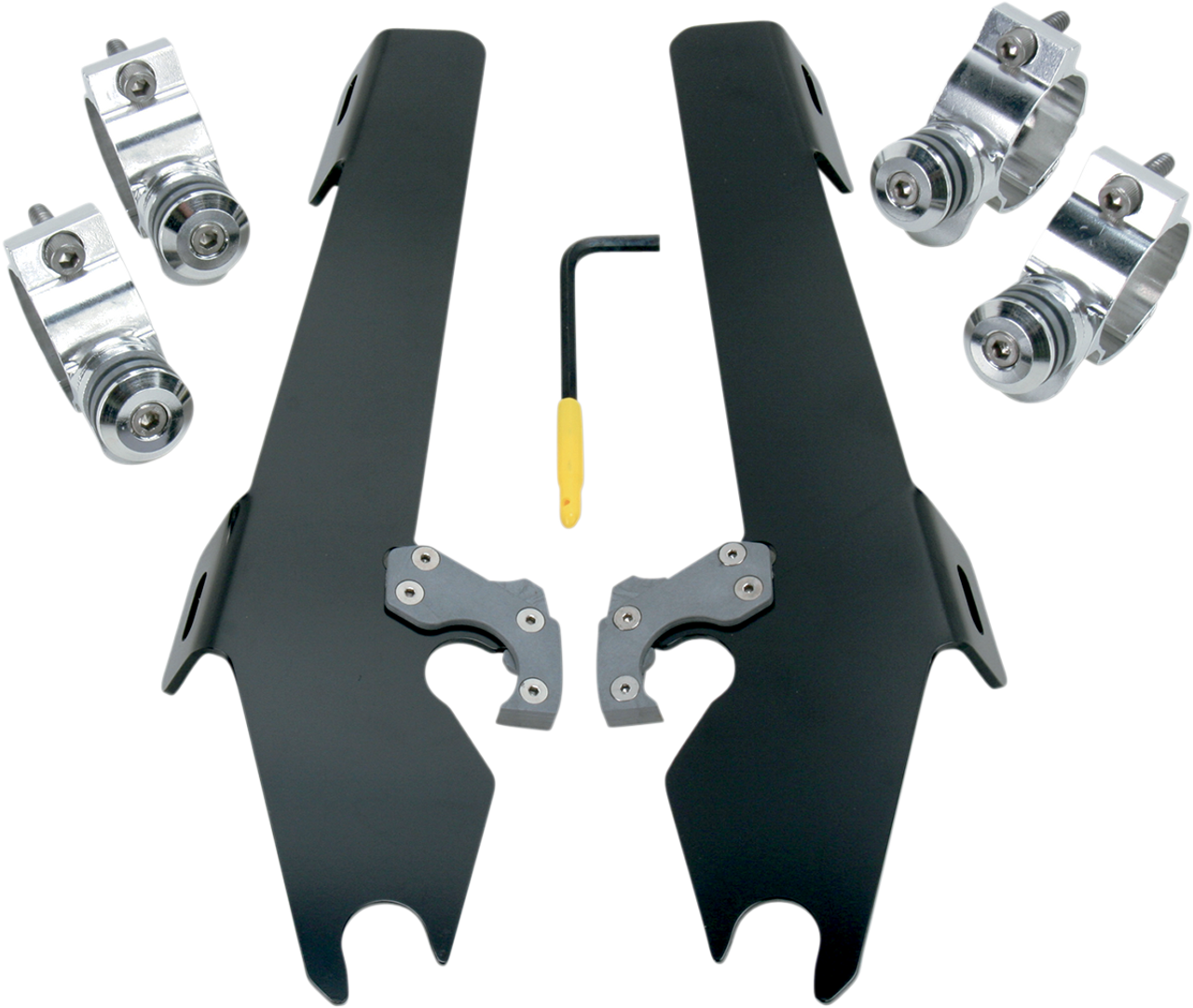Memphis Shades #MEK1930  - Batwing Trigger Lock Mounting Kit - Vegas - Black