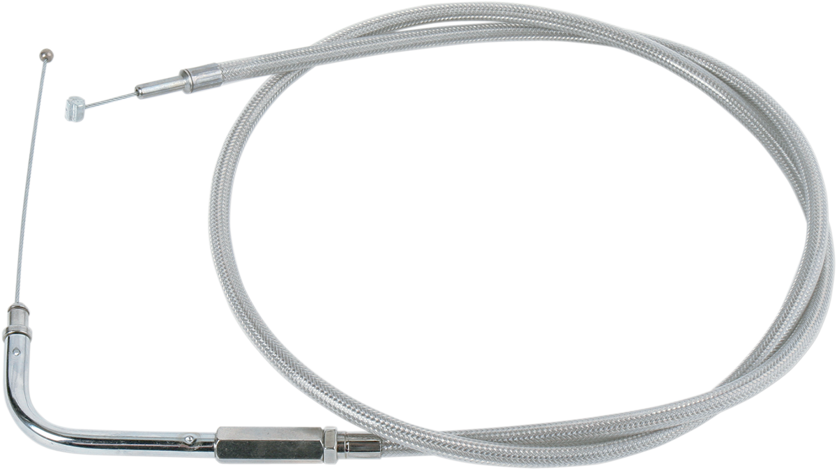 Throttle Cable - 39-1/2" - Braided