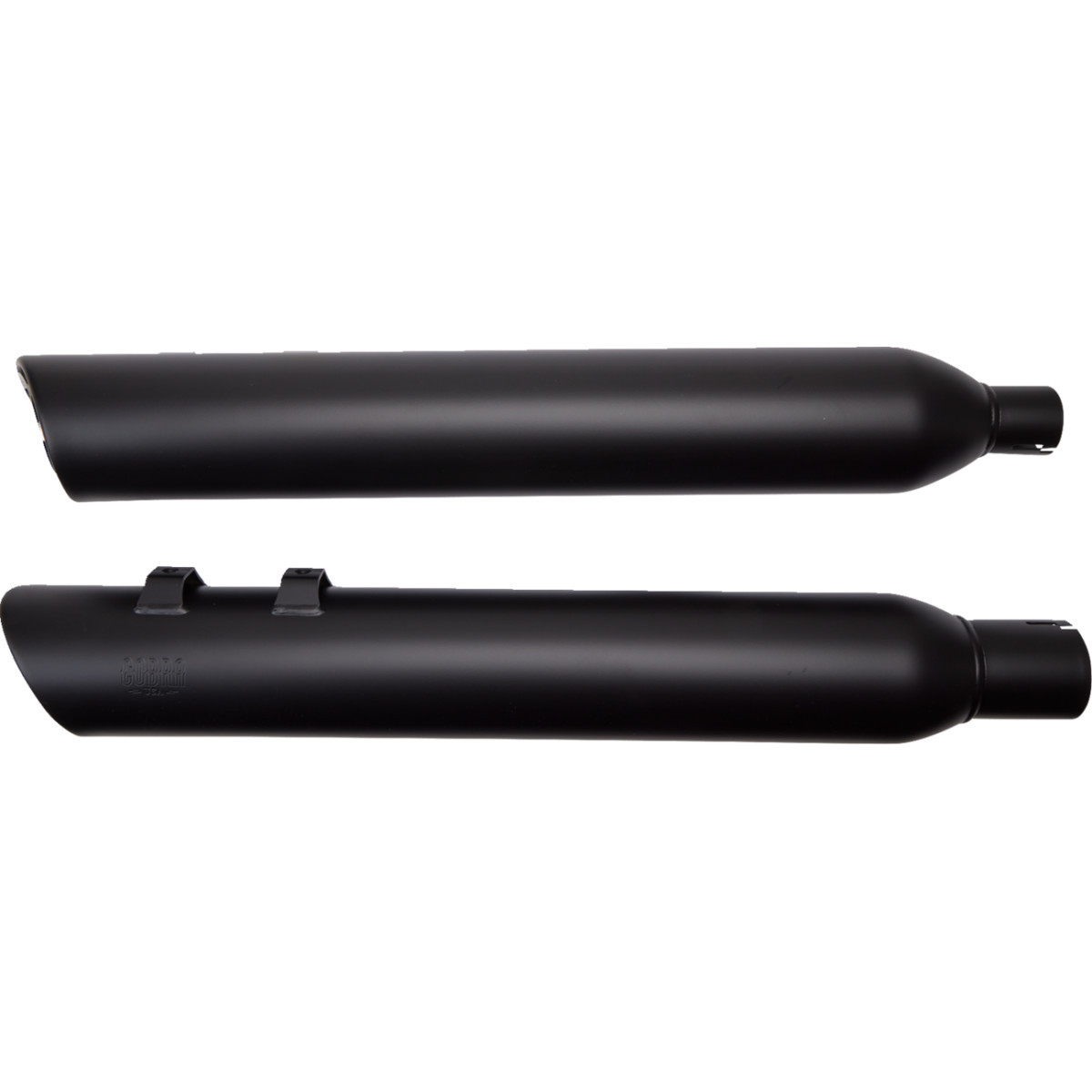 Cobra #6108RB - 909 Twin Slip-On Mufflers - FL - Raven Black