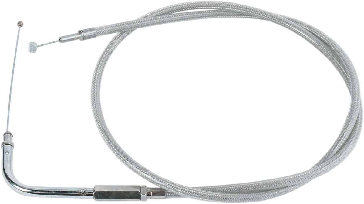 Throttle Cable - 31-3/4" - Braided