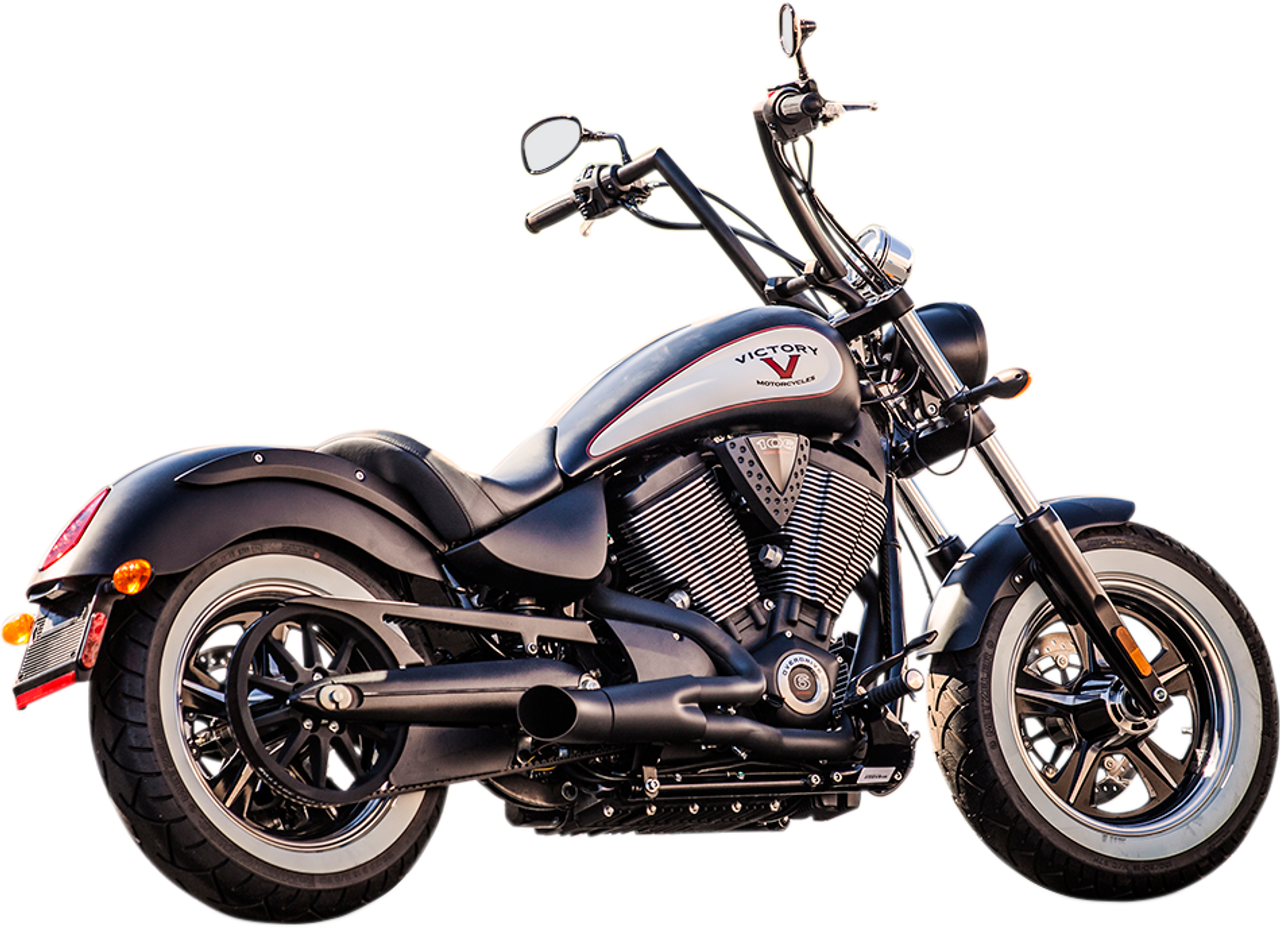 Hot Rod 2:1 Exhaust - Black - Victory