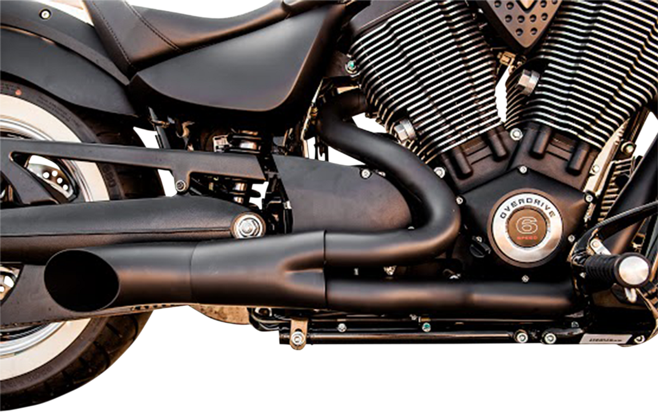 2:1 Exhaust - Black - Victory