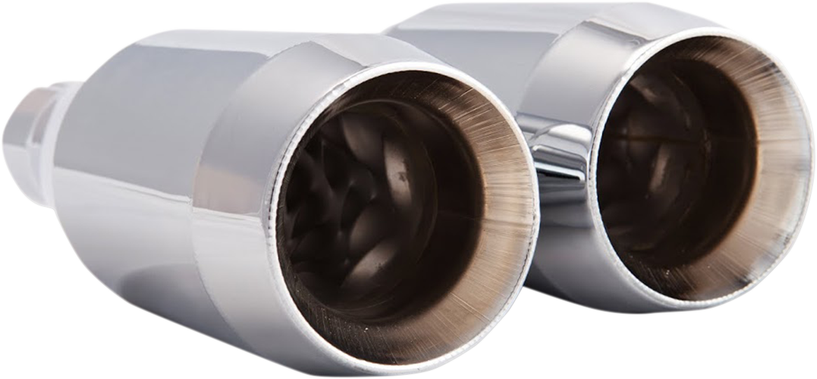 Slip-On Mufflers - Chrome