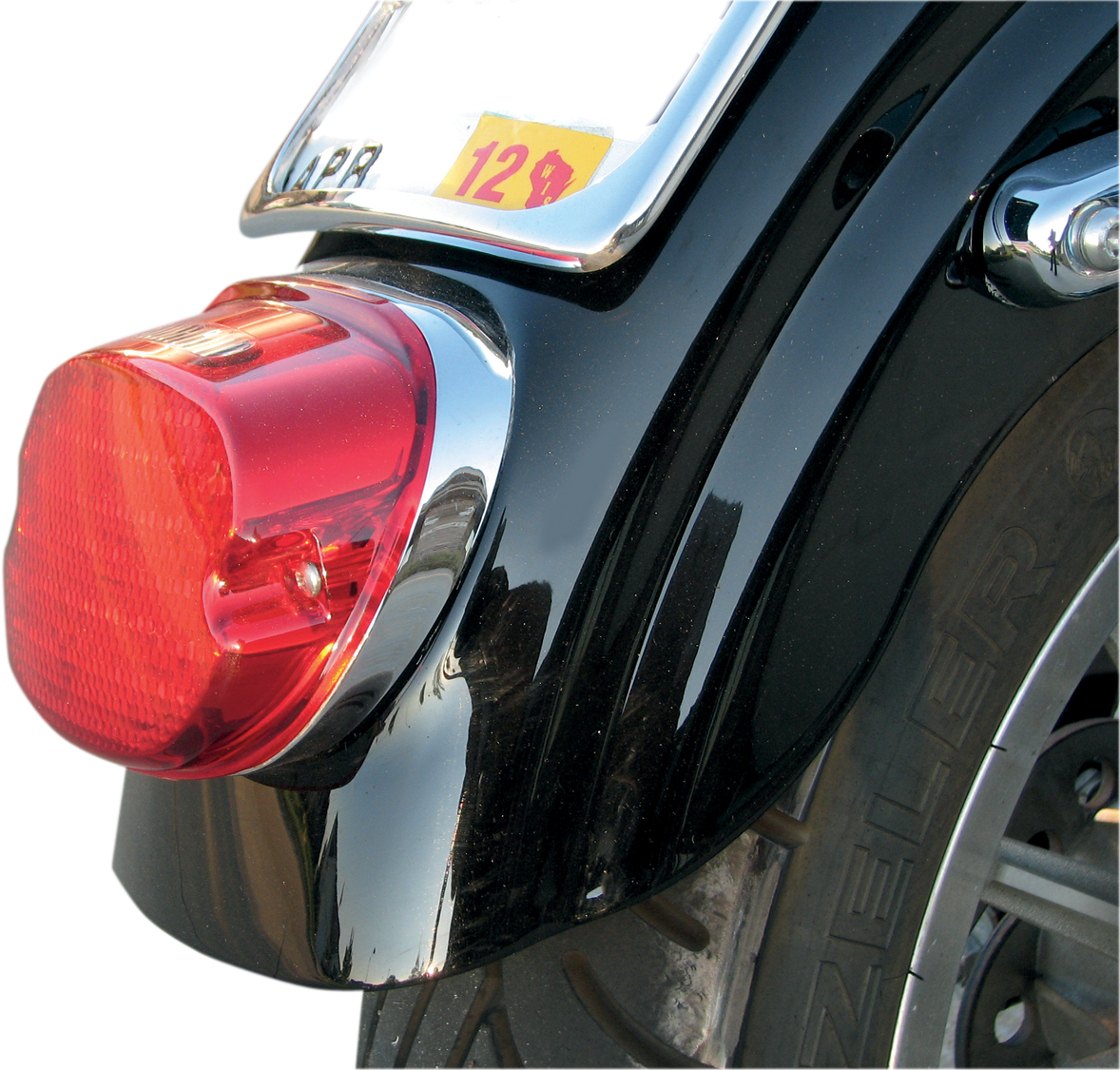 Drag Specialties Taillight - Top Tag Light - Red