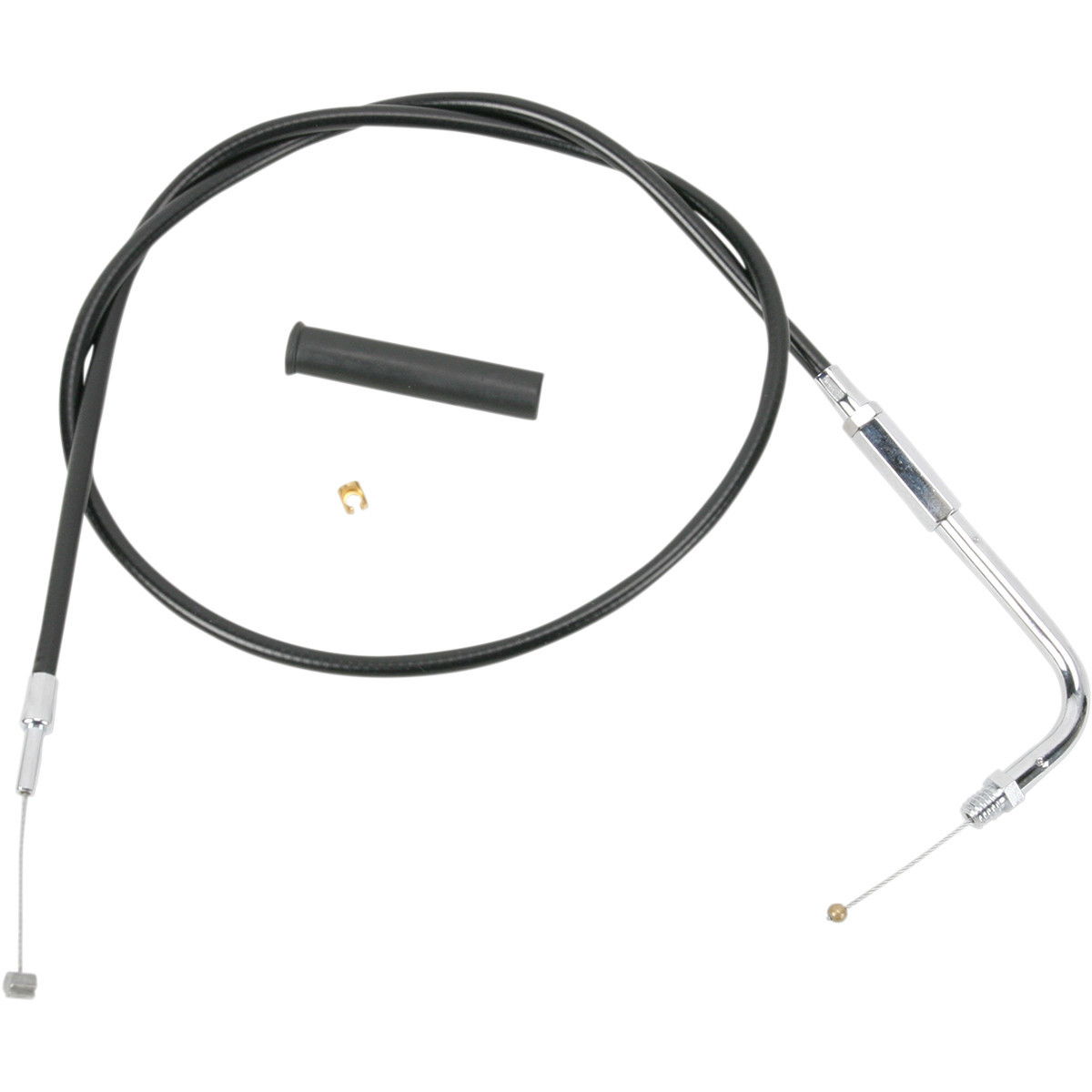 Drag Specialties - Black Vinyl Throttle Cable - 36-1/2"