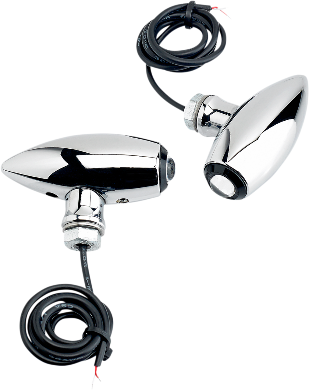 Center-Mount Astro LED Lights - Chrome/Amber