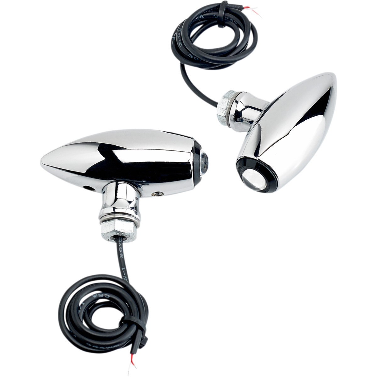Joker Machine #05-52RC - Center-Mount Astro LED Lights - Chrome/Red
