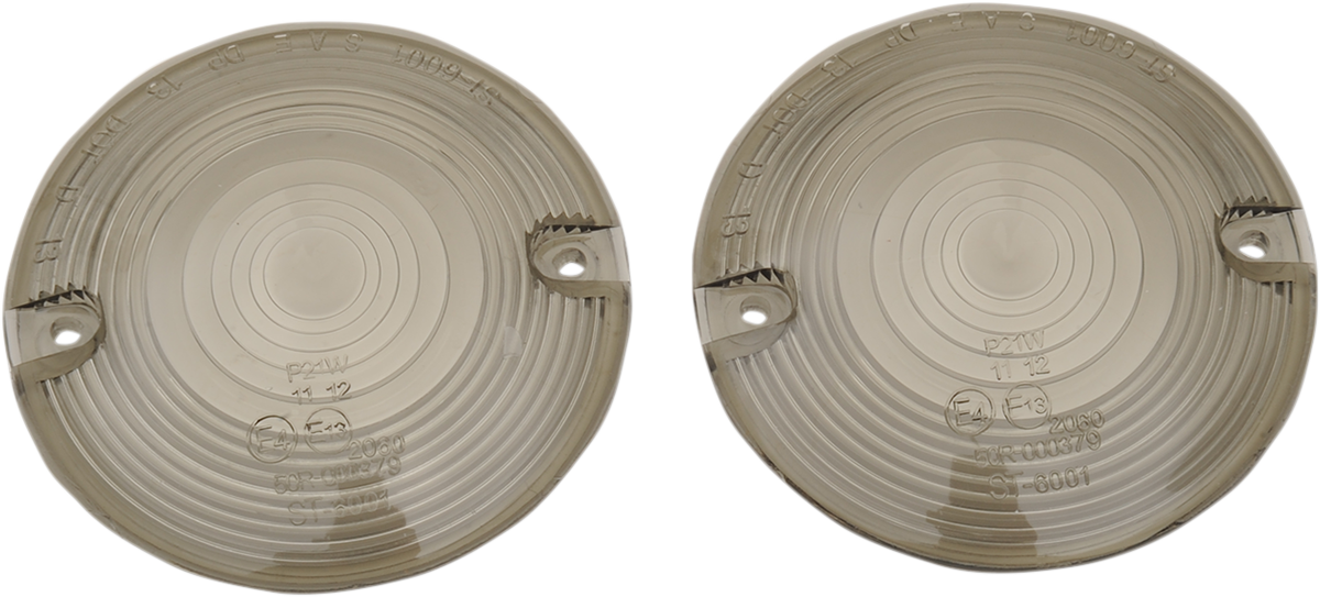 DOT Turn Signal Lens - FLHT - Smoke