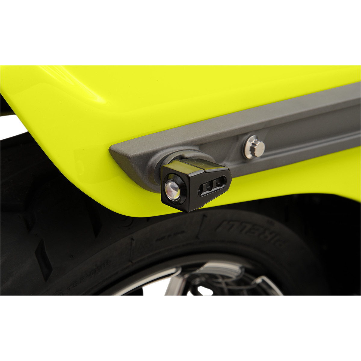 Joker Machine #05-206-RB - Side-mount LED Turn Signals - Black/Red