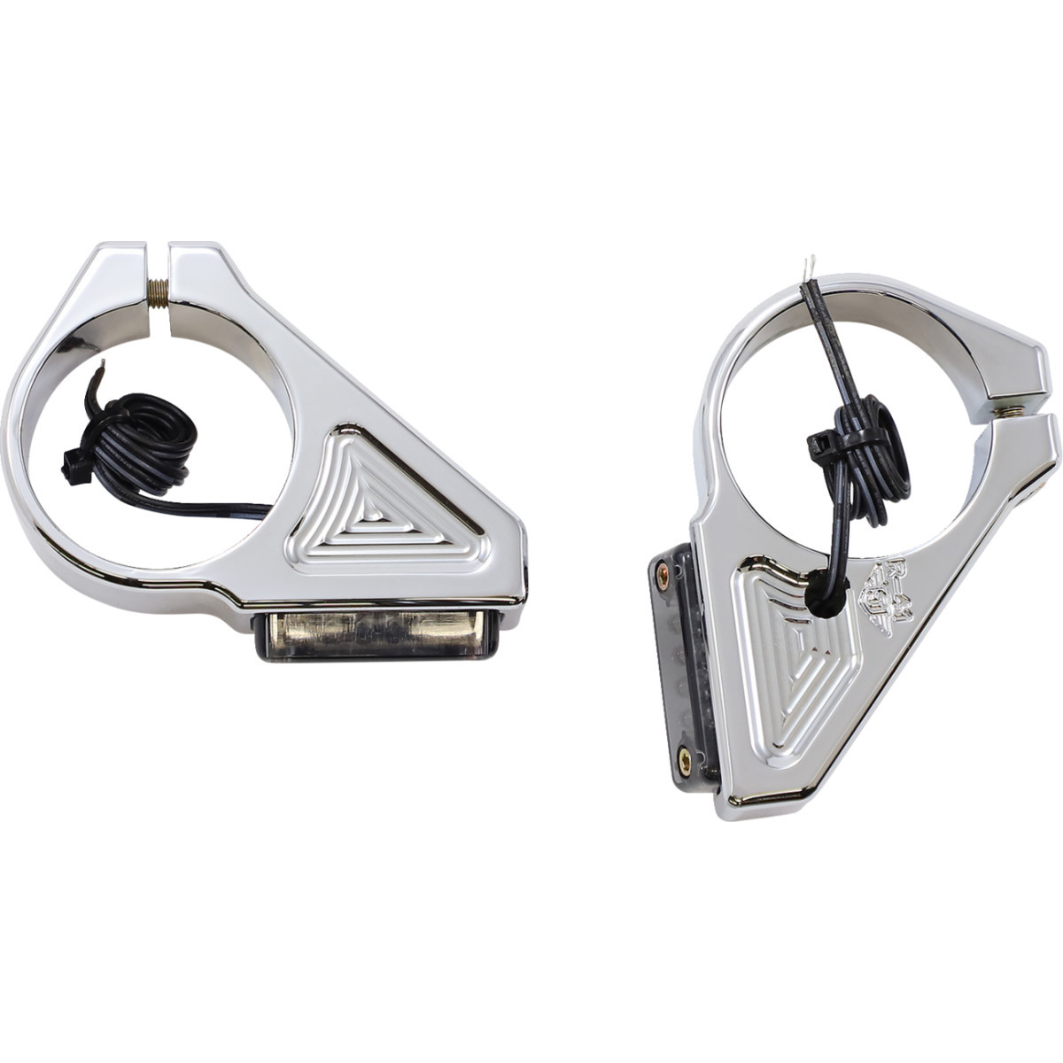 Joker Machine #05-304-3 - Turn Signal - 41 mm - Amber - Chrome
