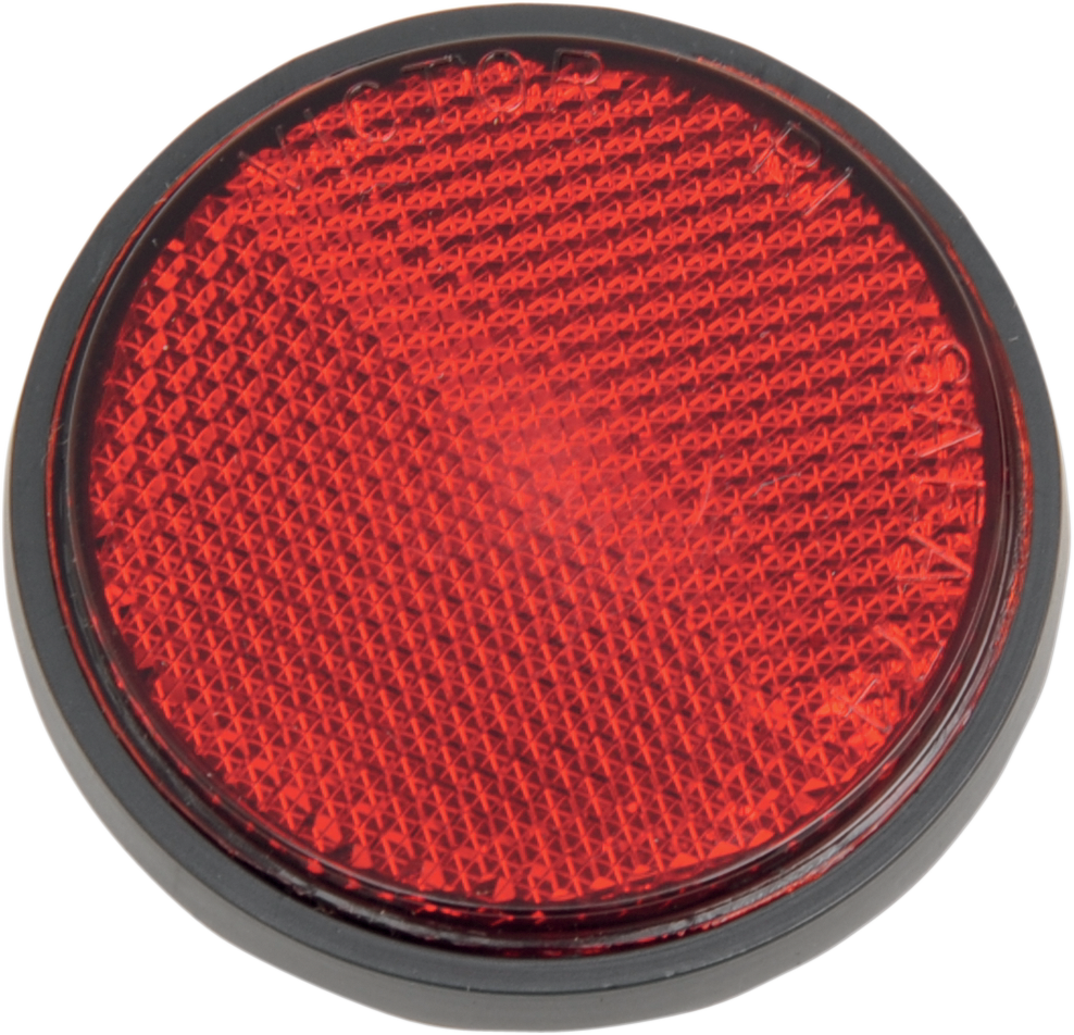 Reflector - Adhesive Back - Red