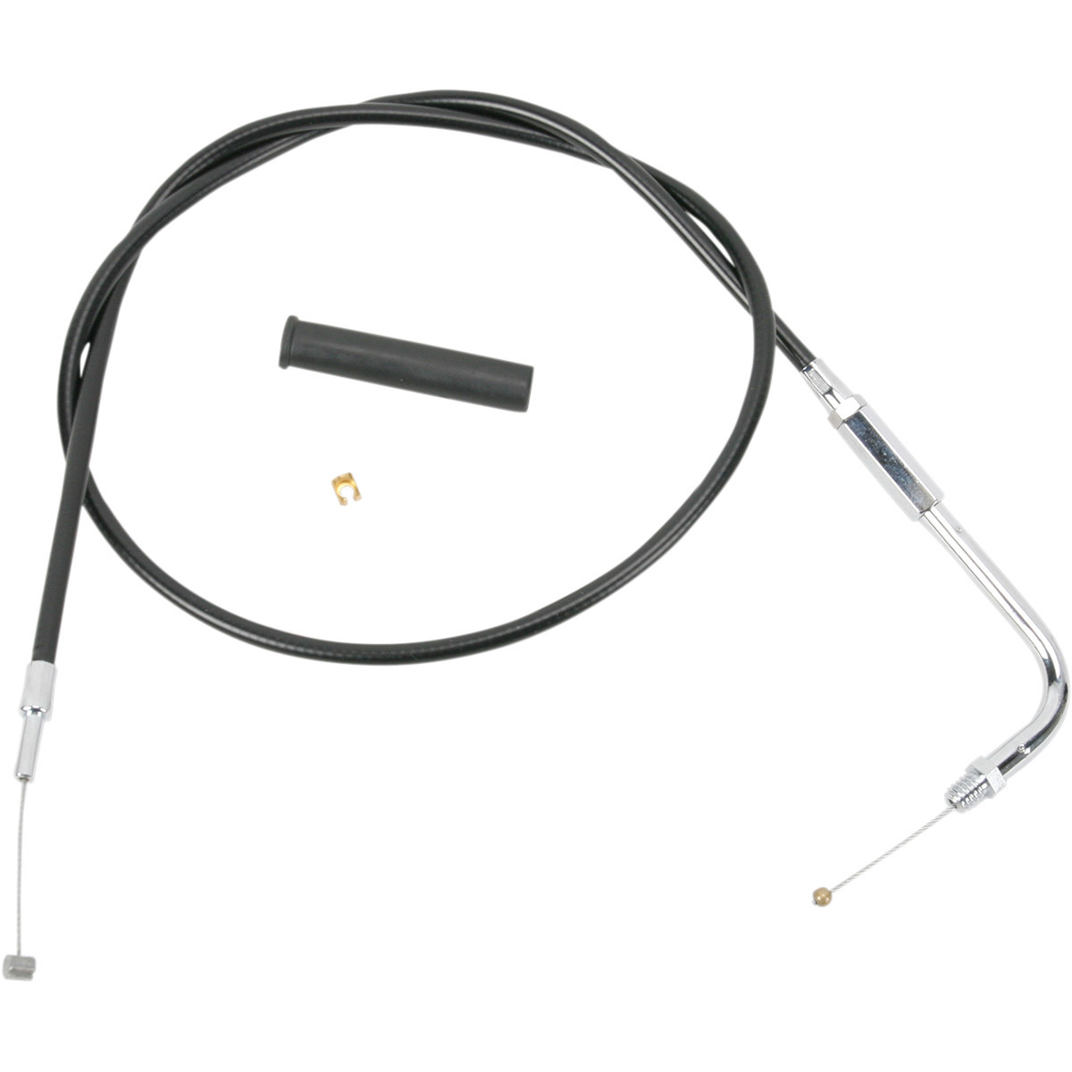 Drag Specialties - Black Vinyl Throttle Cable - 32-1/2"