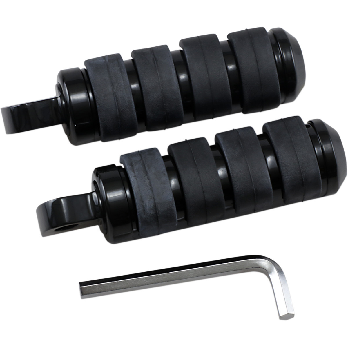 Drag Specialties - Soft-Ride Foot Peg - Black - Small