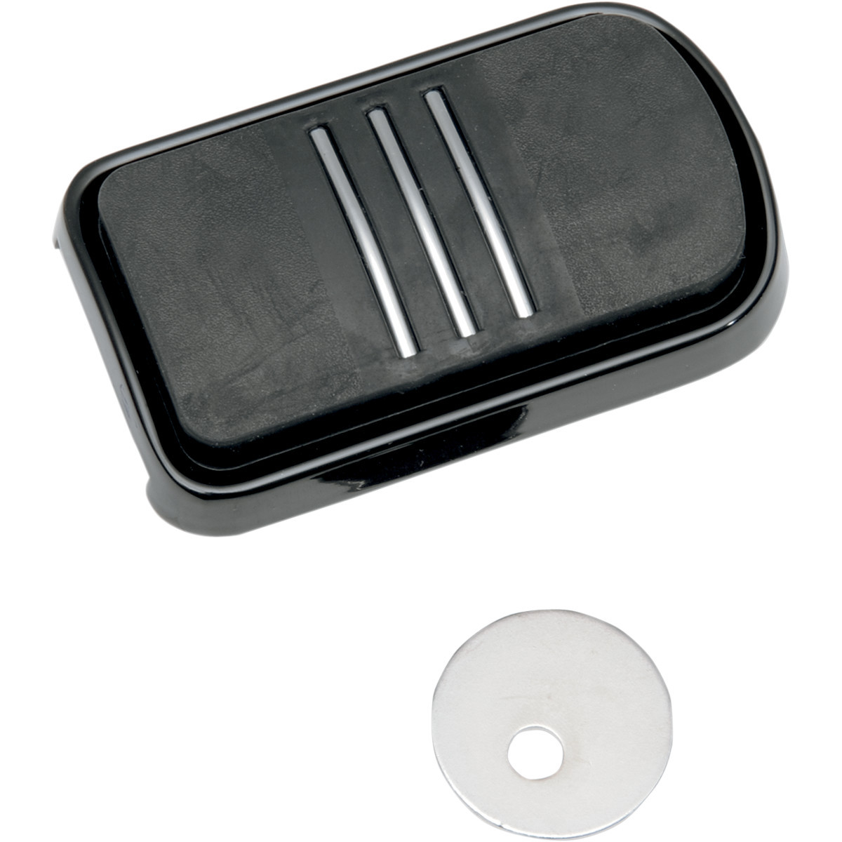 Drag Specialties - Sweeper Brake Pedal - Black - FL