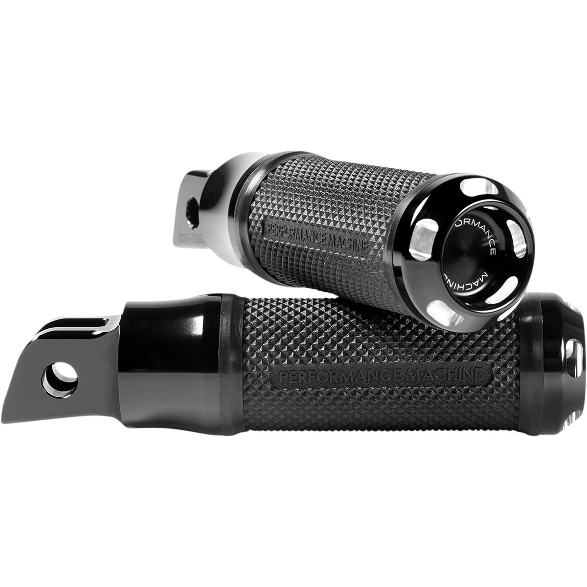 Performance Machine (PM) #0035-1239M-BM - Apex Foot Pegs - M8 - Black