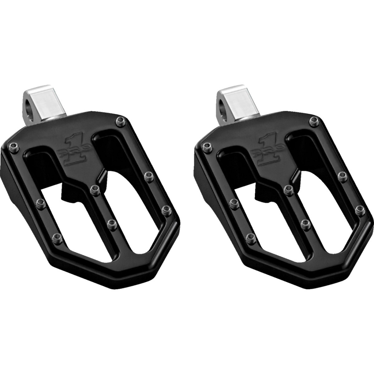 Pro-one Perf.mfg. #500751B - Moto V1 Pegs - Male - Black