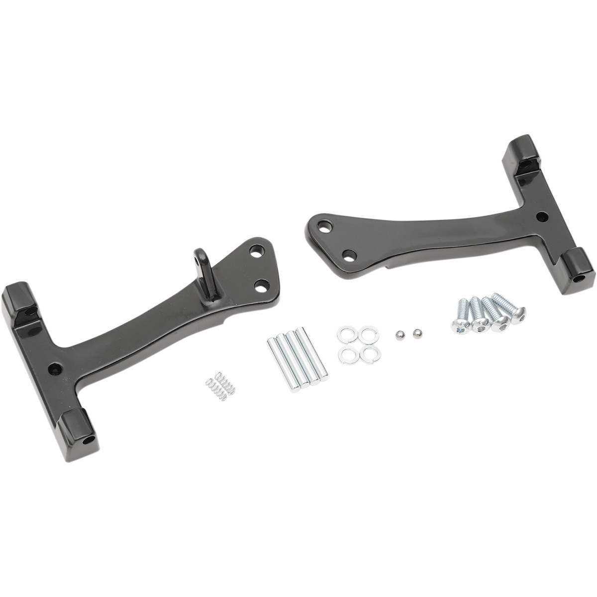 Drag Specialties - Passenger Floorboard Mount - Black - FXD/FLD
