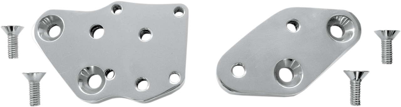 Kick Back Plate - Chrome - FXST Kick Back Plate - Chrome - FXST