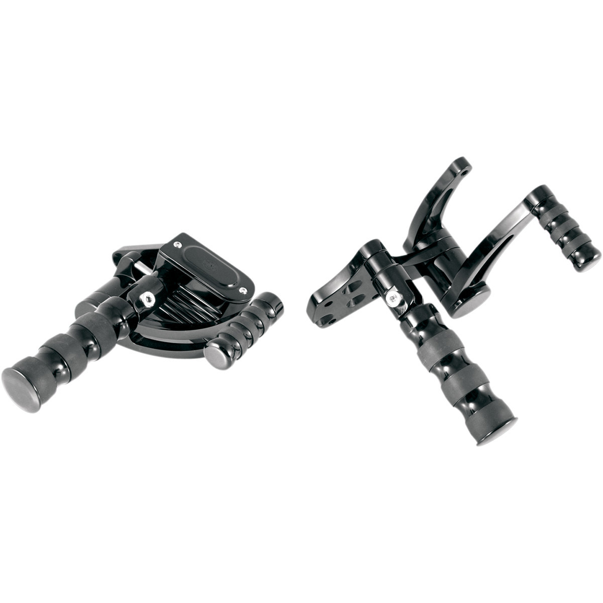 GMA Engineering BY BDL #GMA-FC-100-B - Forward Controls - Black - FL/FX '70-'99