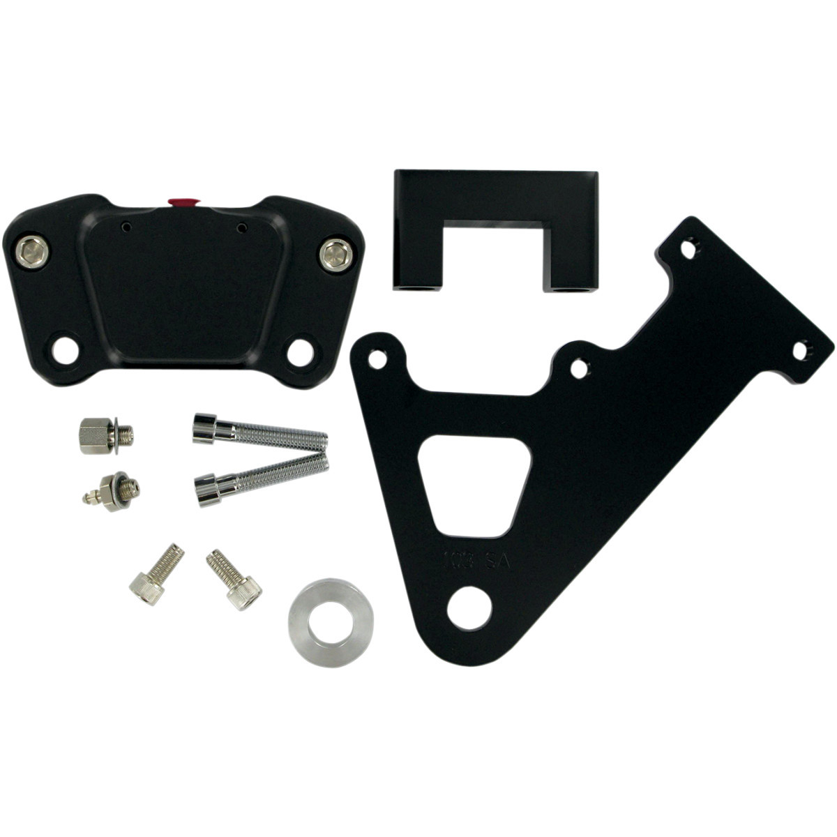 GMA Engineering BY BDL #GMA-103SASB - Rear Caliper - 85-99 FXR - Smooth Black