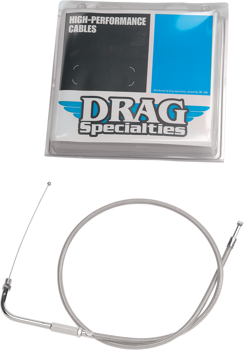 Throttle Cable - 33.69" - Braided