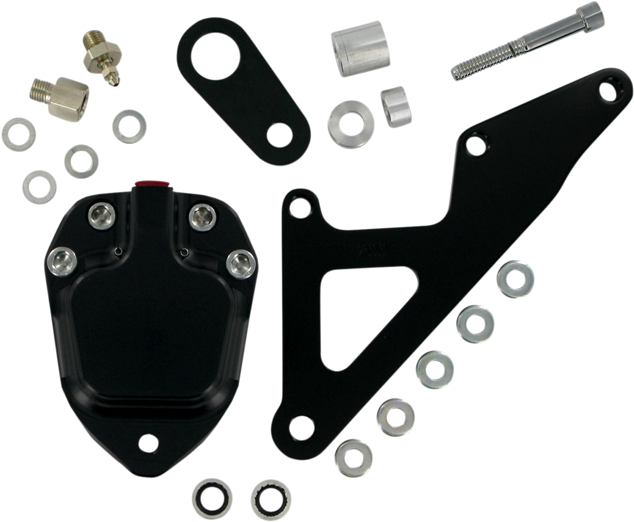 GMA Engineering GMA200ESB Front Caliper 7477 FX Smooth Black