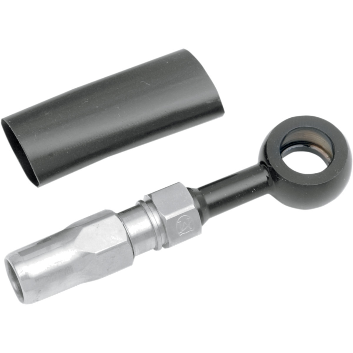 Magnum Shielding #492100 - BYO Brake Banjo - 10mm-180° - Black