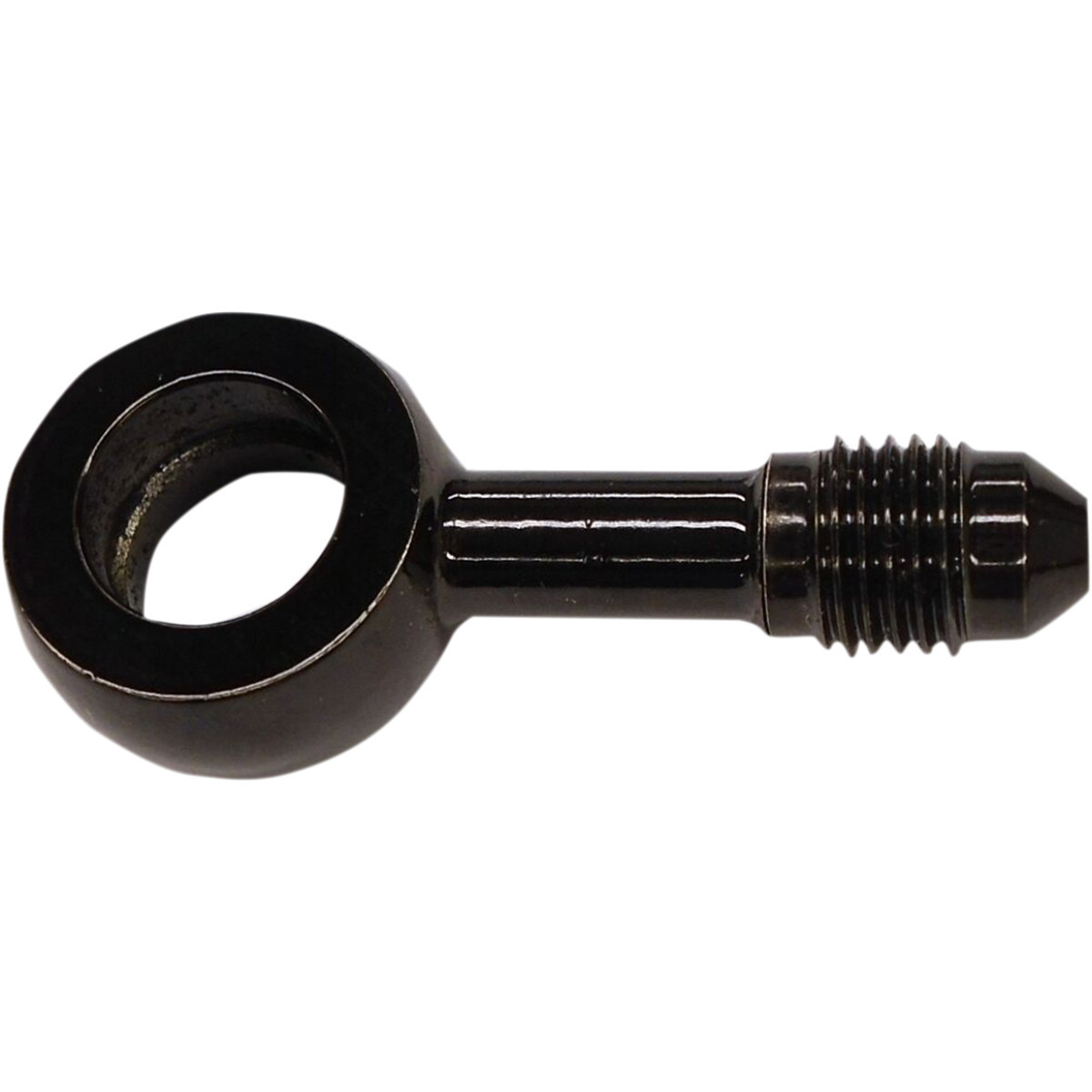 Magnum Shielding #1704-40 - Banjo Fitting - 7/16" - AN3 180° - Black